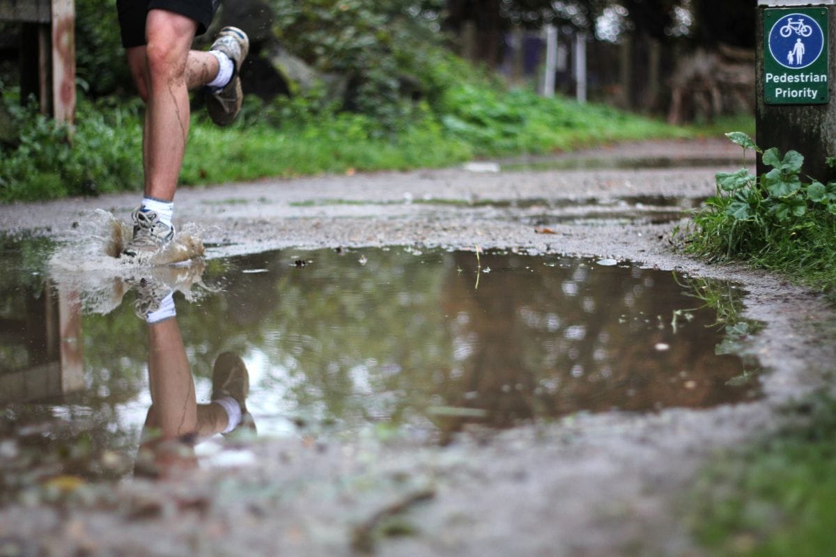 Watch out for stagnant water