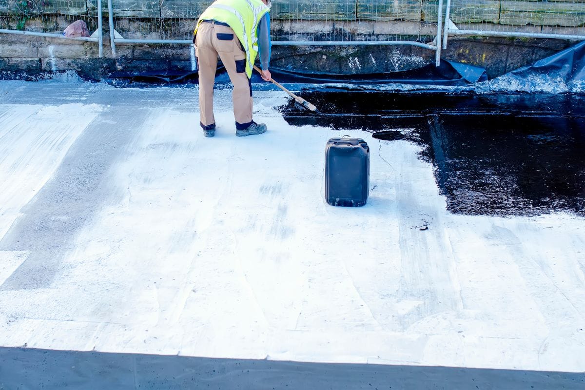 Waterproofing on terrace