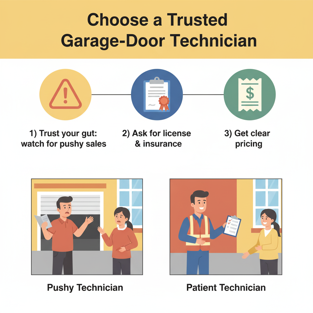 choosing a technician