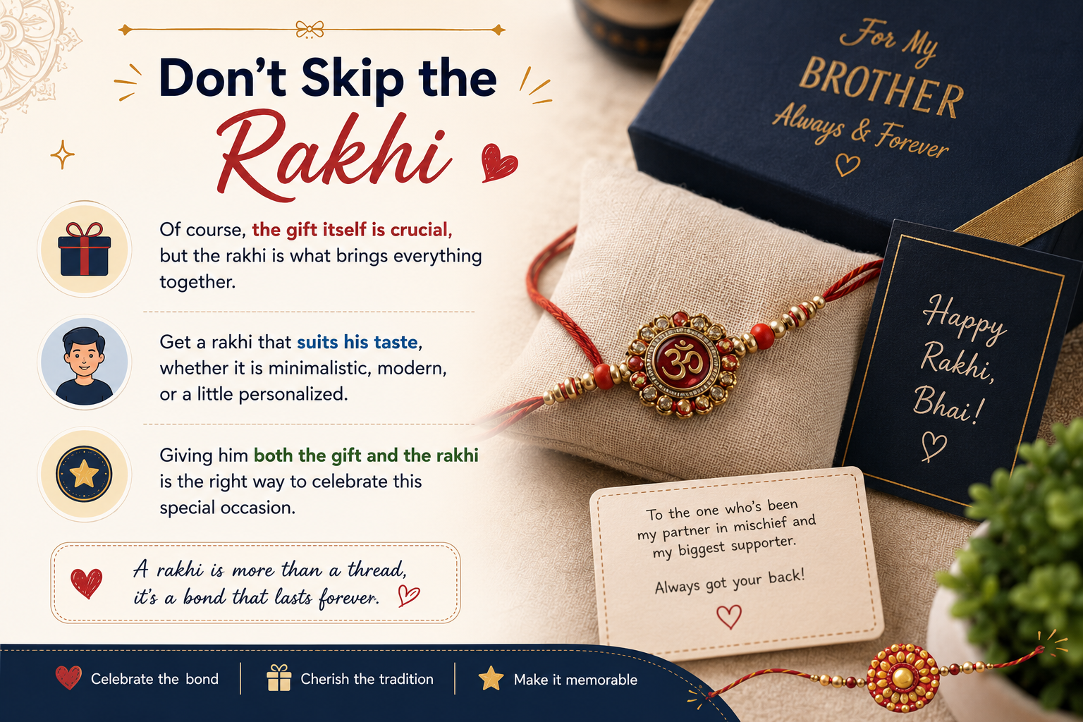 Don’t Skip the Rakhi