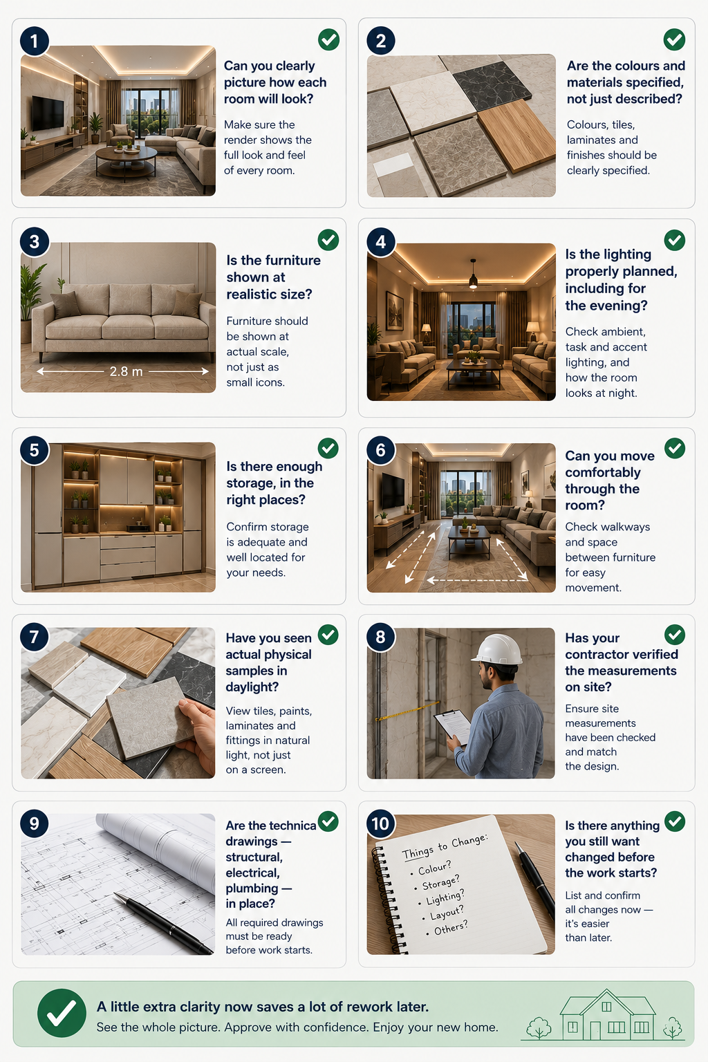 Final Homeowner Checklist