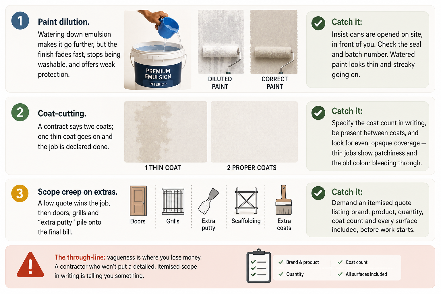 How Painters Overcharge