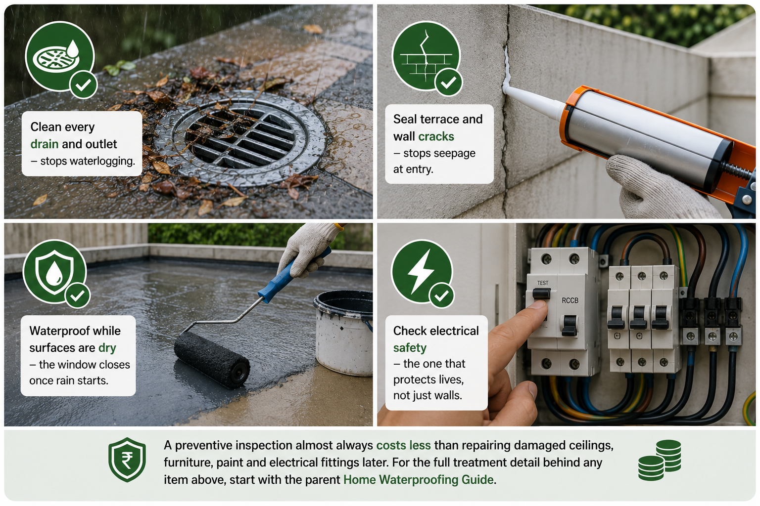 Four Essential Pre-Monsoon Home Maintenance Checks to Prevent Damage