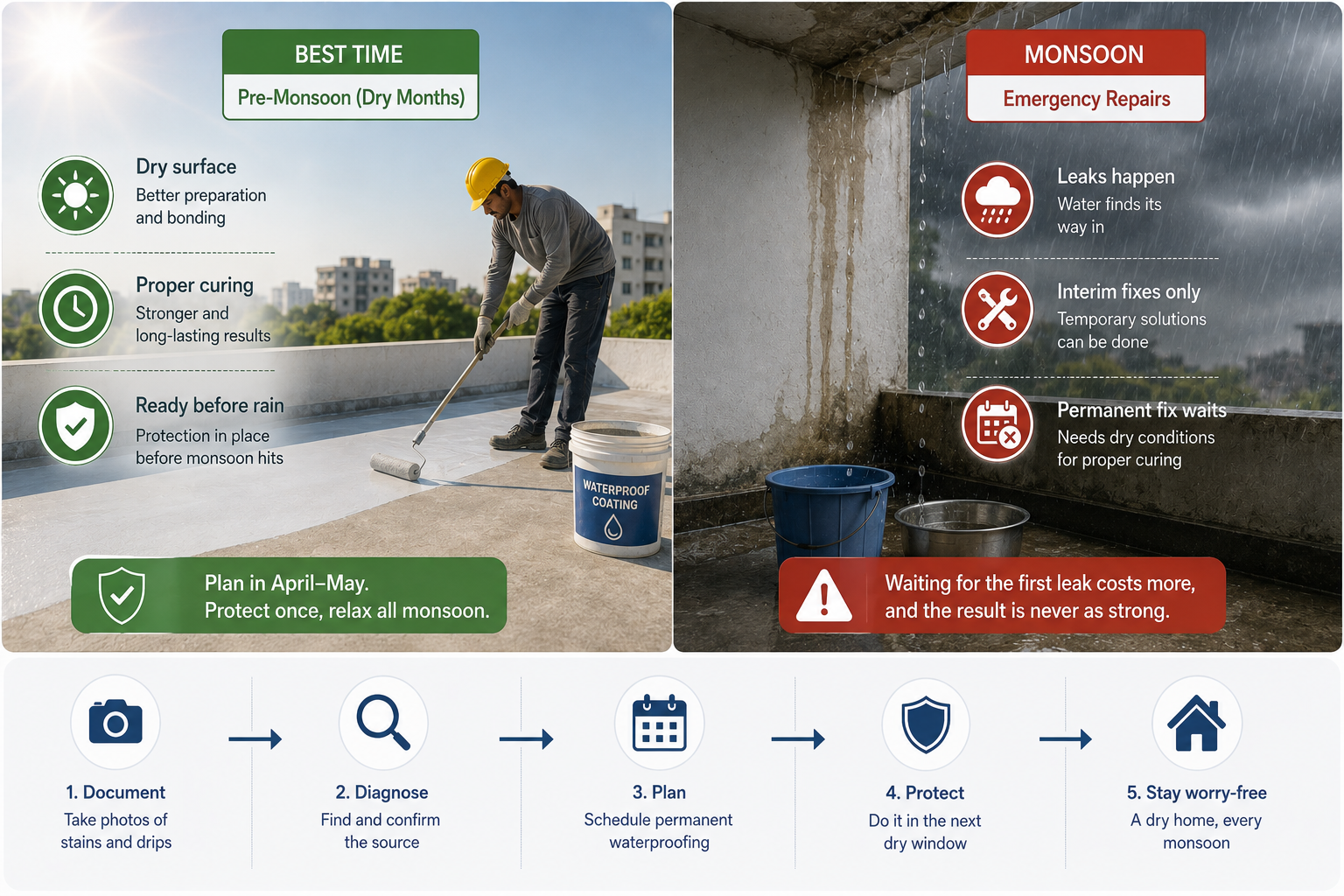 Monsoon Urgency and Timing