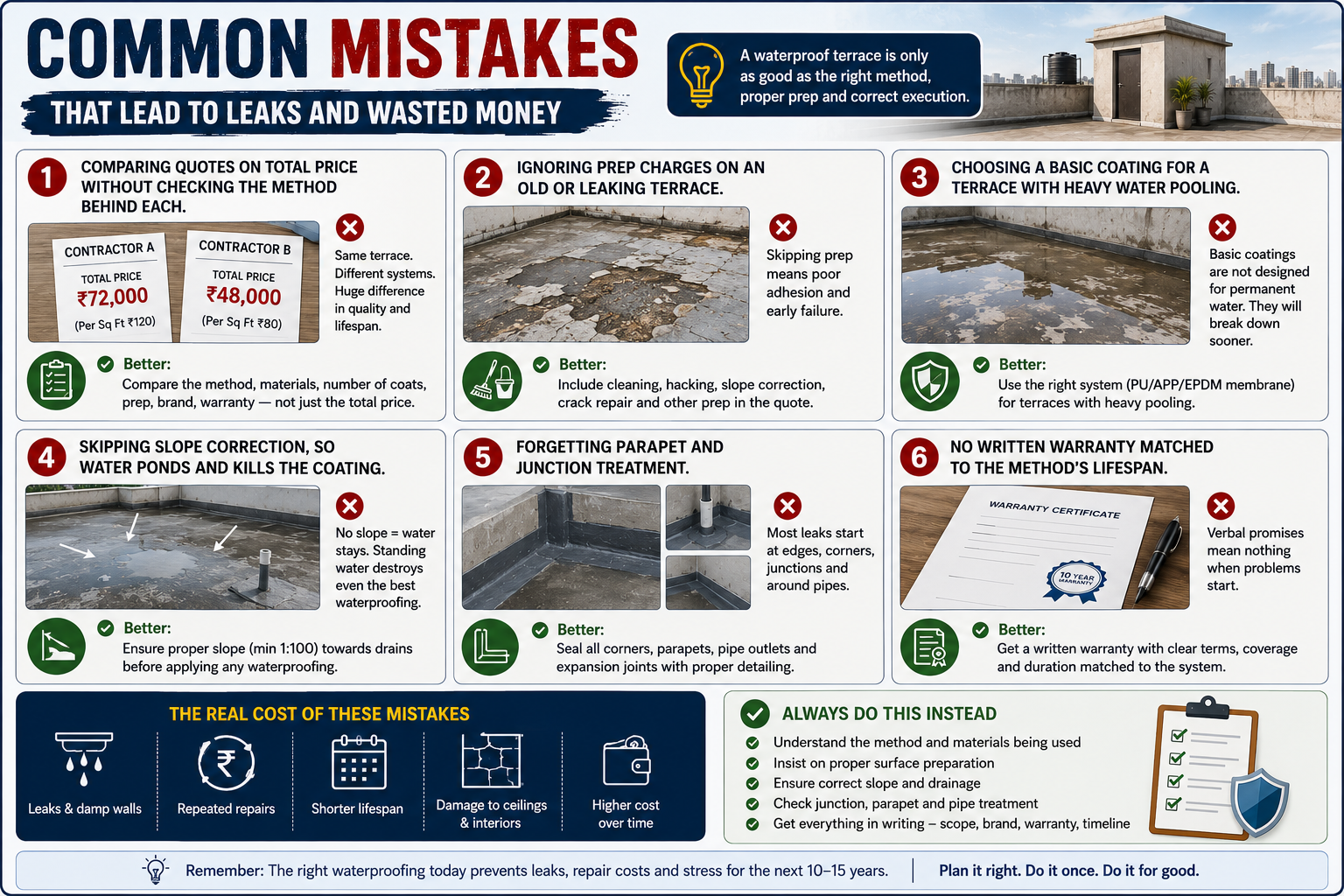 common mistakes