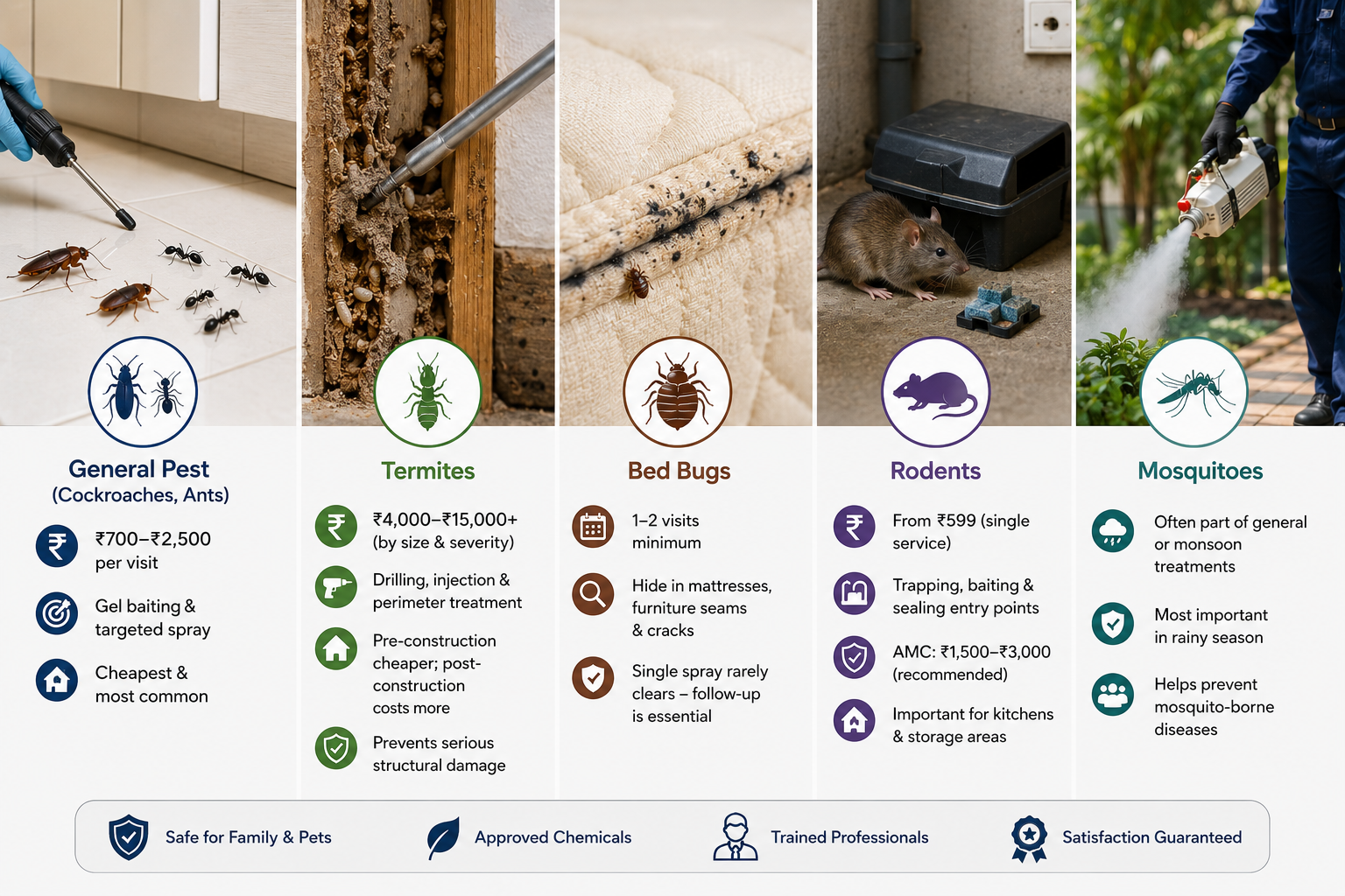 Cost by Pest Type