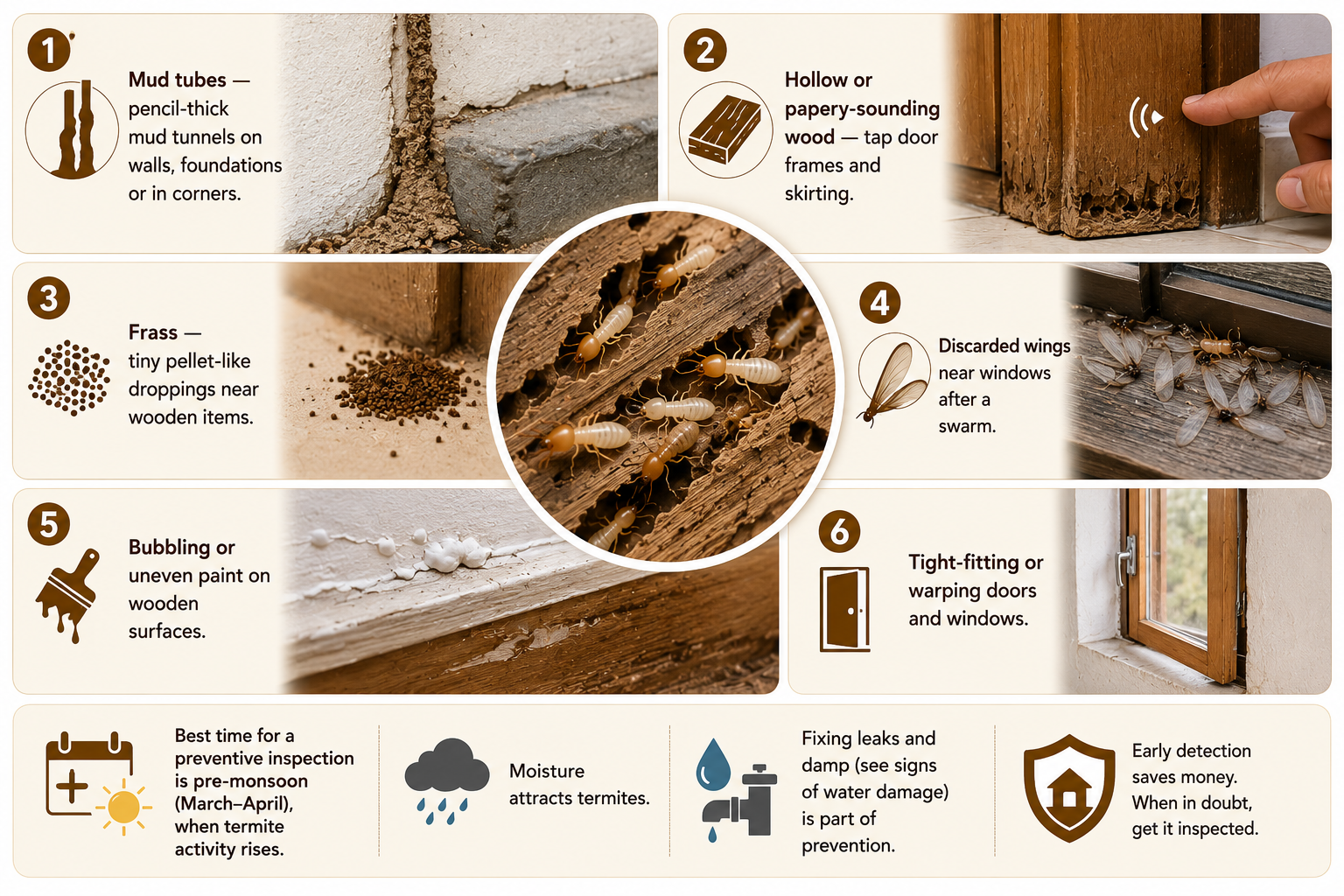 Signs You Have Termites at Home