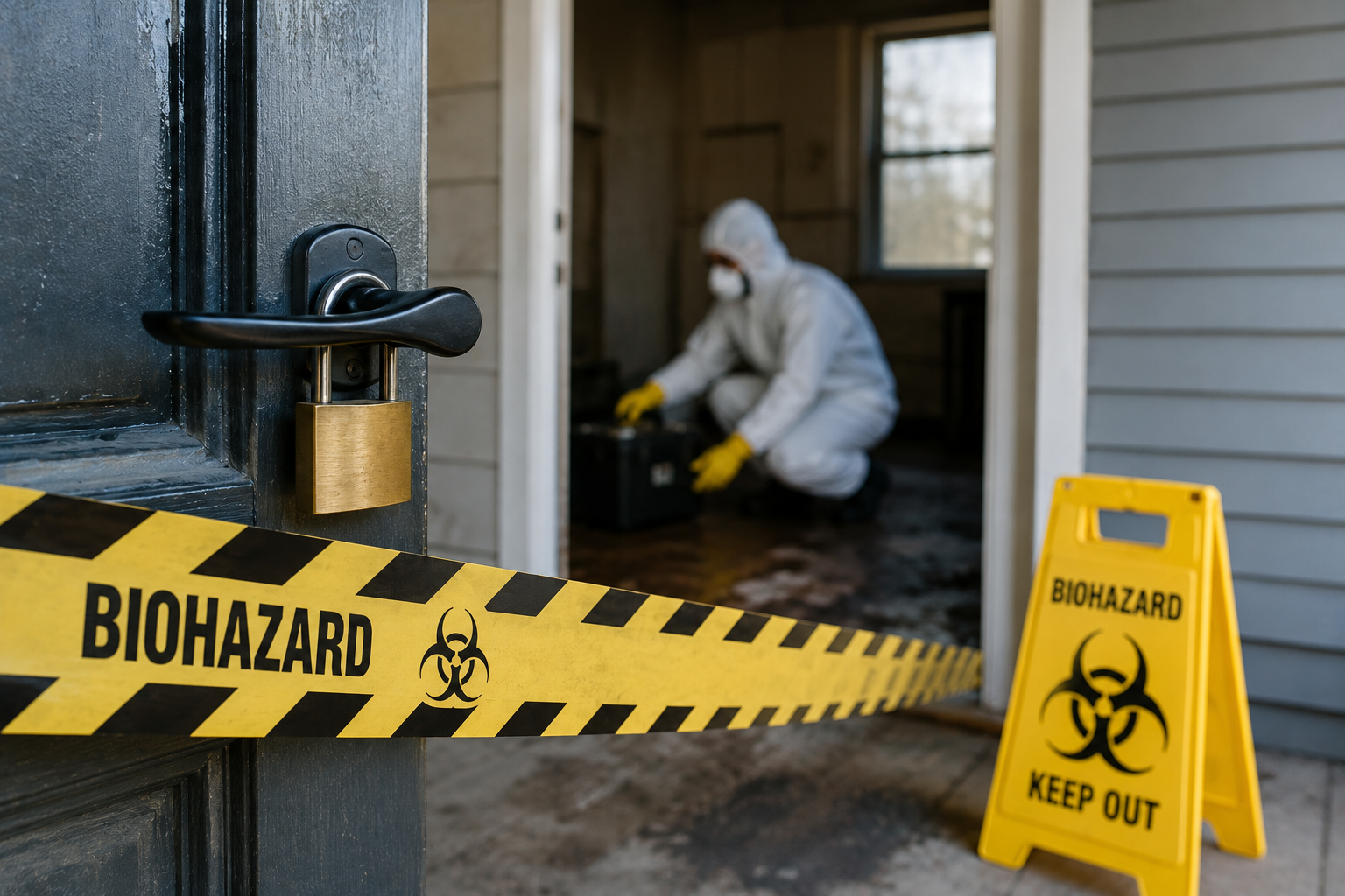Secure the Property and Assess the Situation