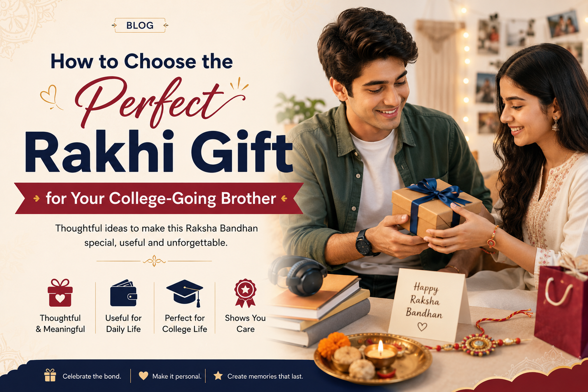 How to Choose the Perfect Rakhi Gift for Your College-Going Brother
