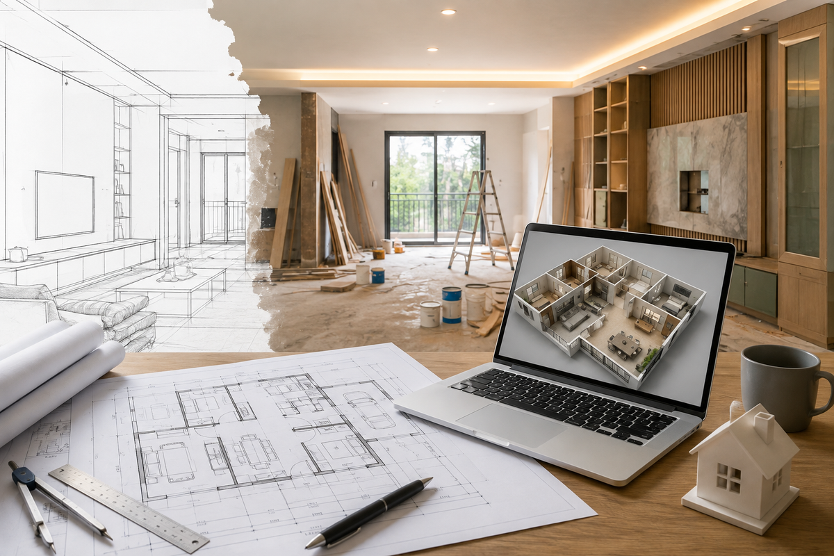 Why CAD Drawings Matter Before Starting a Home Renovation Project