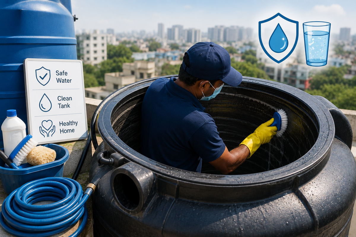 Water Tank Cleaning in India (2026): Cost, the Hygienic Process & the Step Cheap Operators Skip