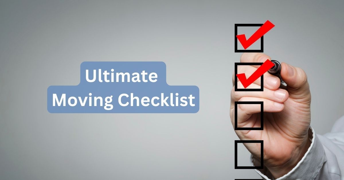 Ultimate moving checklist