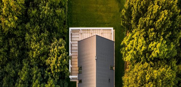 Top view of a home
