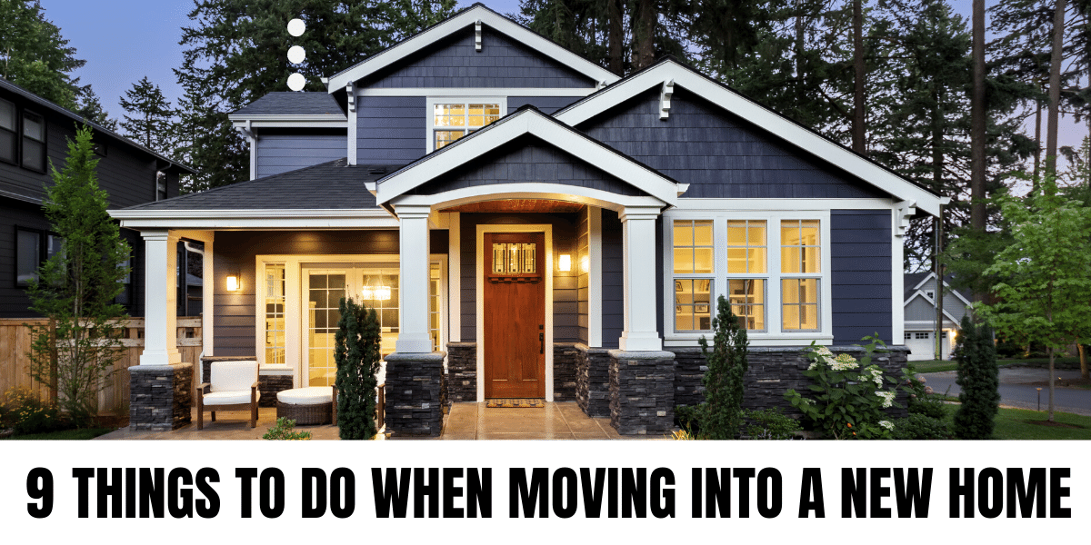 shifting home must do things to know