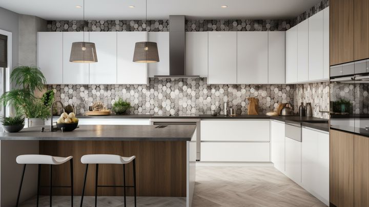 Pop Of Trendiness To Your Kitchen