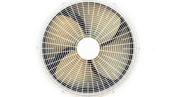 A ventilation Fan in a Home