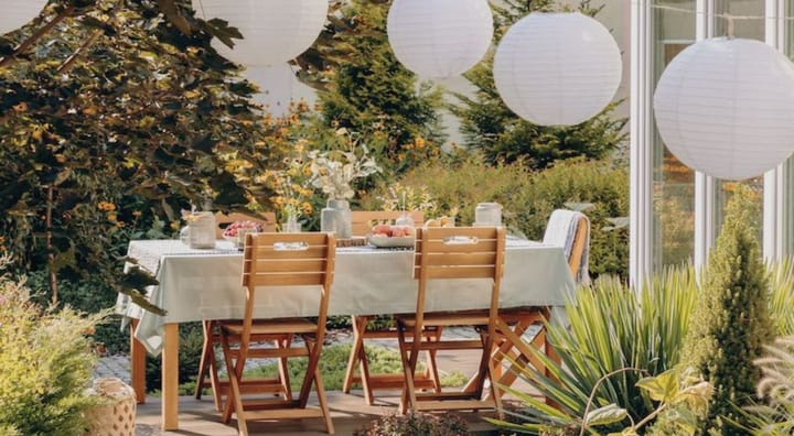 Dining Space on the Lawn