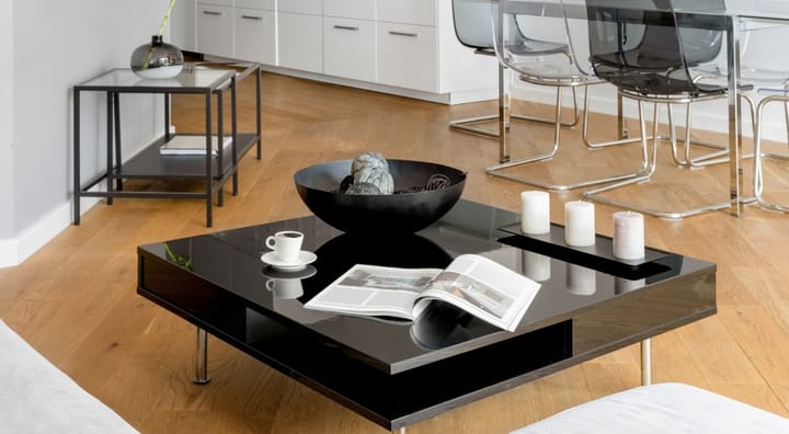 Minimalist Black Coffee Table