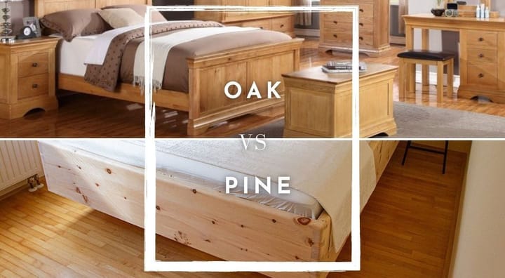 oak vs pine furniture