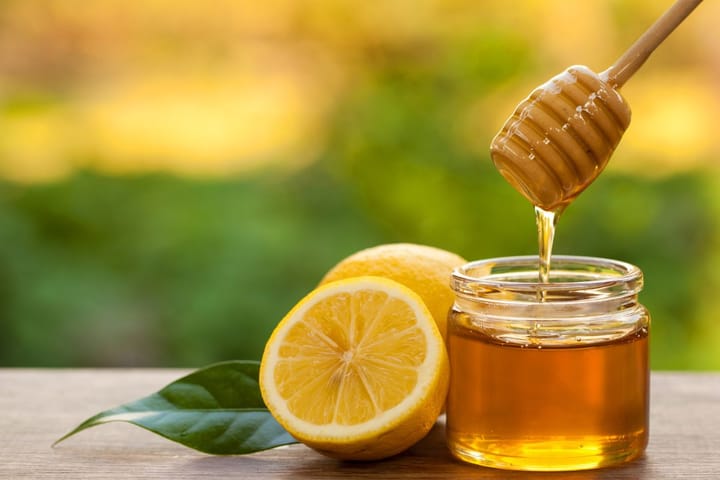 Honey Lemon Water