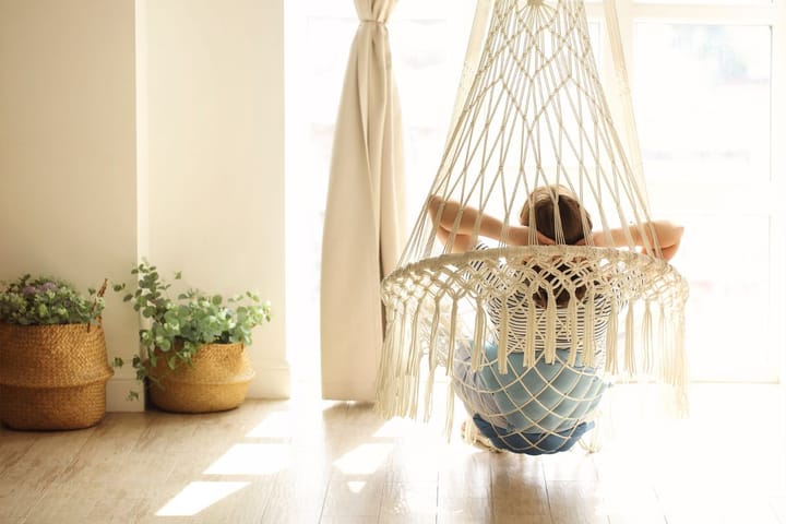Relaxed Weekend At Home