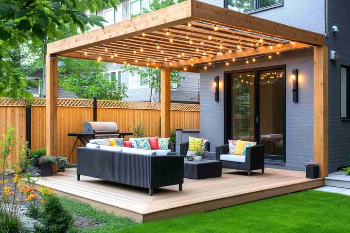 Backyard lighting