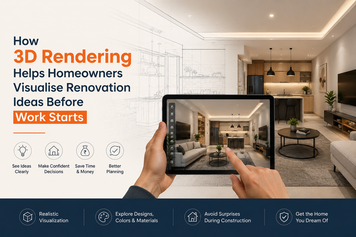 Realistic 3D Visualisation for Renovations