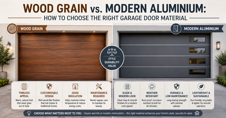 How to Choose the Right Garage Door Material