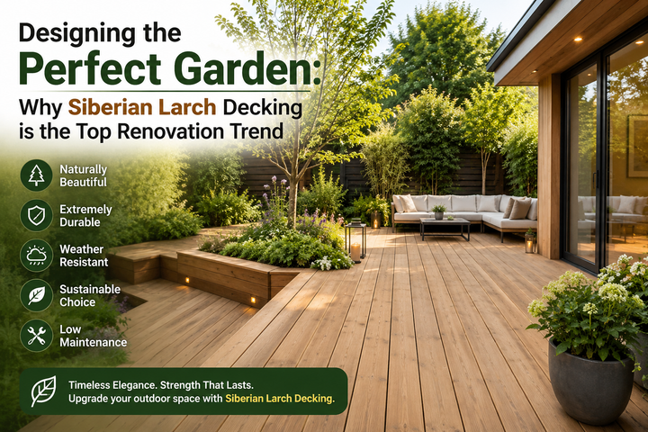Siberian Larch Decking