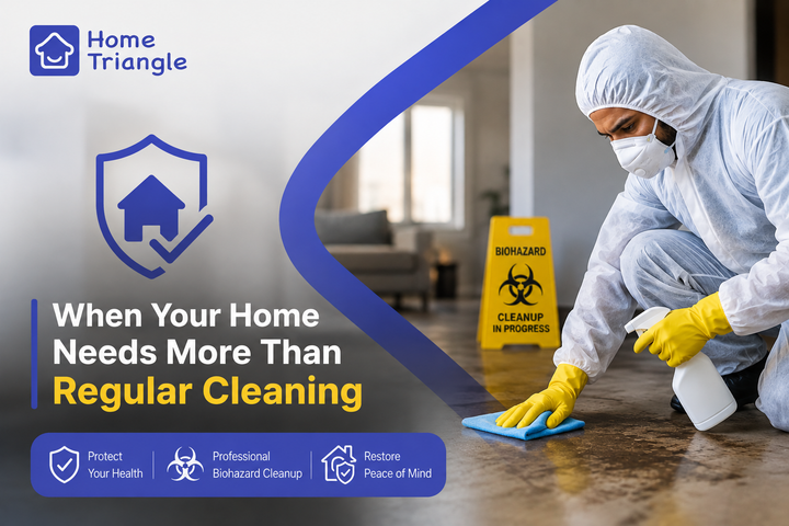 Home Requires Specialist Biohazard Remediation