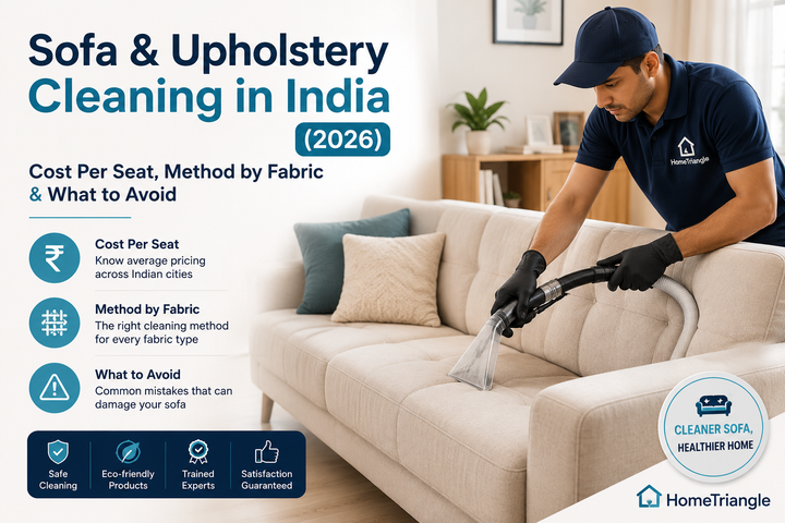 Sofa & Upholstery Cleaning in India (2026)