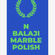 Logo of N Balaji Marble Polish