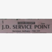 J.D Service Point logo
