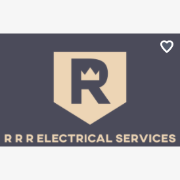 Logo of R R R Electrical Services