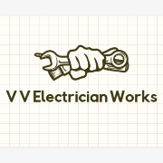 V V Electrician Works logo