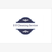 S V Cleaning Service logo