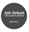 Sri Rama Hanumann Desing Cutting 