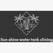Sun shine water tank clining