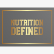 Nutrition Defined