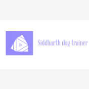 Siddharth dog trainer