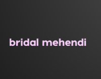 Bridal Mehendi