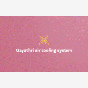 Gayathri air cooling system