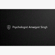 Psychologist Amarjyot Singh