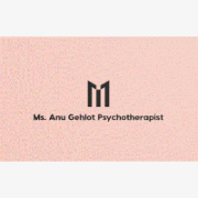 Ms. Anu Gehlot Psychotherapist
