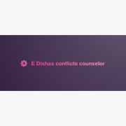 E Dishaa conflicts counselor