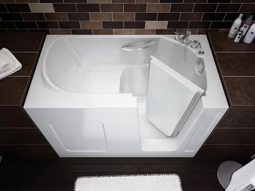 A bathtub for small bathrooms
