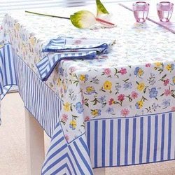 table-cloth on a table