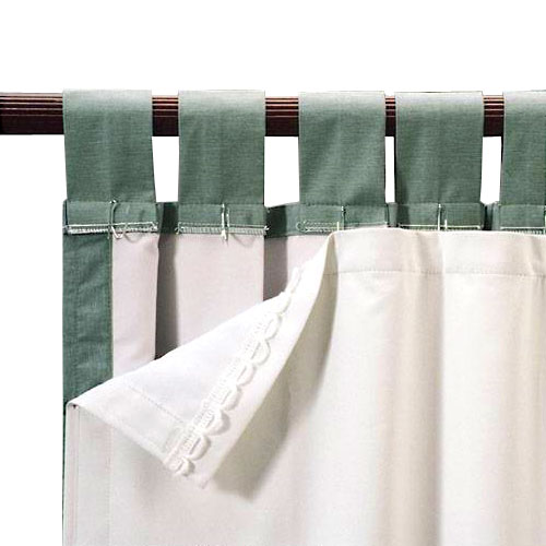 Roc Lon Blackout Curtain Liner Second Or Double Rod Solution What Kind Of Fabric For Curtain Lining Soozone