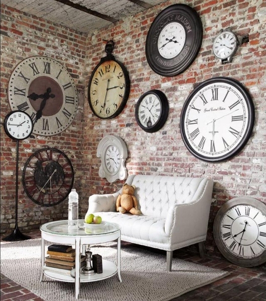 Ways To Clock It! Decorating With Clocks 