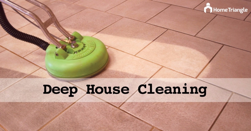 deep house cleaning